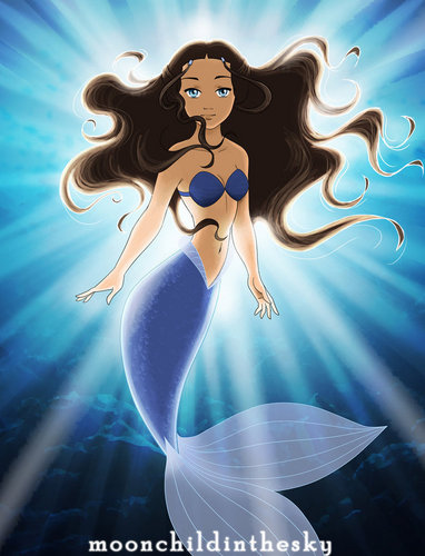  katara as a mermaid