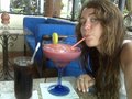 miley drinking juice  - miley-cyrus photo