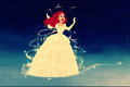 Ariel as Cinderella - disney-princess-crossover photo