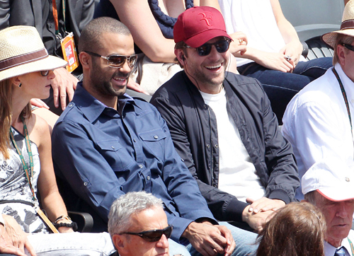  At French Open with Tony Parker
