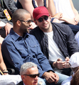 At French Open with Tony Parker - bradley-cooper photo