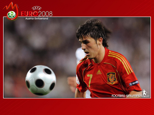 David Villa Euro 2008