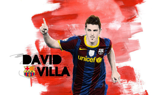  David ولا FC Barcelona پیپر وال
