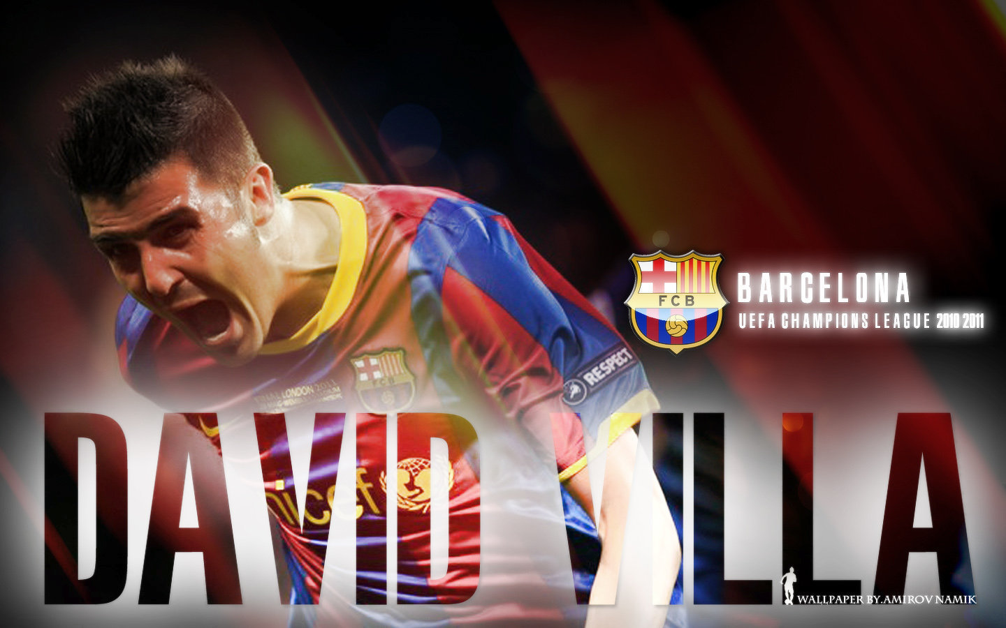 David Villa FC Barcelona