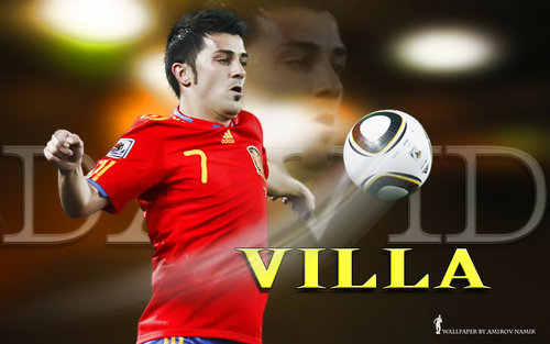 David Villa FIFA World Cup 2010