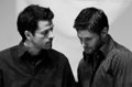 Dean and Cass-- the man,the legend - supernatural photo