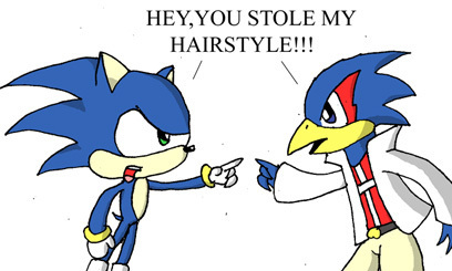  Falco and Sonic