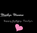 Happy Birthday - marilyn-monroe fan art
