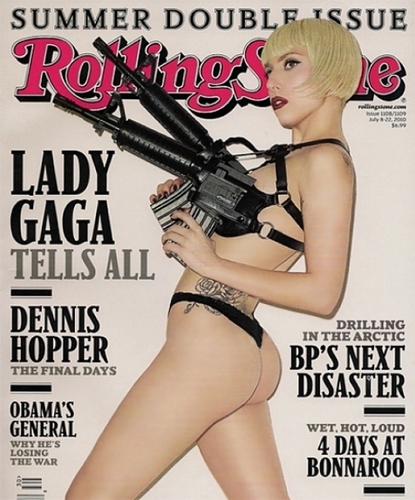  Lady Gaga Rolling Stones magazine covers