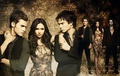 Stefan (Paul), Elena (Nina), and Damon (Ian) - the-vampire-diaries photo
