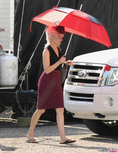  The Hunger Games - On set (May 31, 2011)