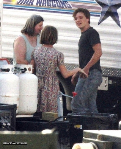  The Hunger Games movie - On set (May 31, 2011)