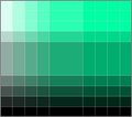 green - green saturation and brightness screencap