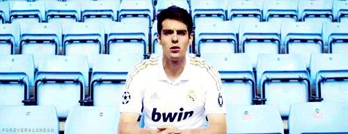  Kaká wearing the new kit 2011-2012 of Real Madrid.