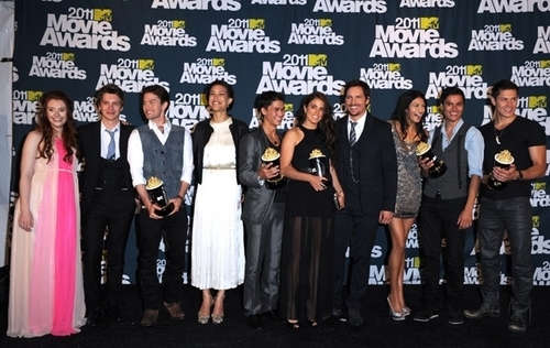  2011 এমটিভি Movie Awards - Press Room