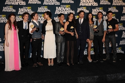  2011 엠티비 Movie Awards - Press Room