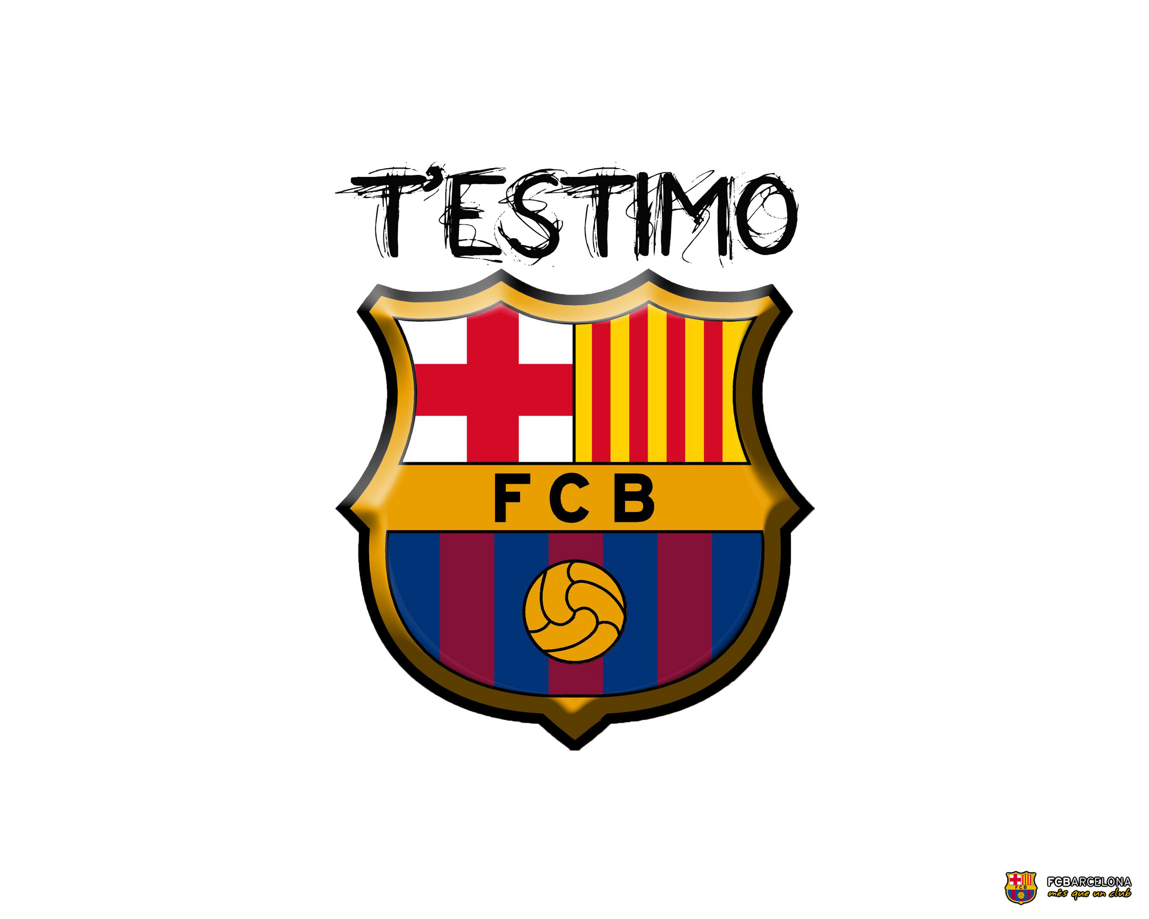 FC Barcelona Logo Wallpaper - FC Barcelona Fan Art (22614432) - Fanpop