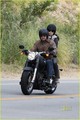 Gerard Butler: Motorcycle Ride with Jessica Biel! - gerard-butler photo