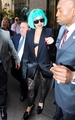 Lady Gaga Leaving Sirius radio bulding  - lady-gaga photo