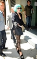 Lady Gaga Leaving Sirius radio bulding  - lady-gaga photo