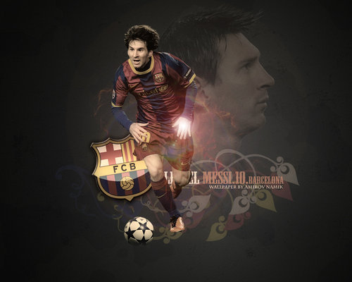  Lionel Messi FC Barcelona 壁纸