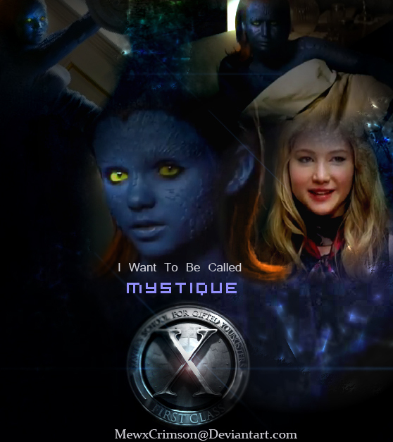 Mystique Xmen First Class Poster