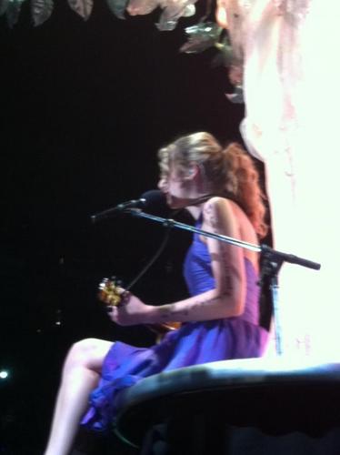 Taylor Swift concert on June 3rd in Bank Atlantic in Fort Lauderdale