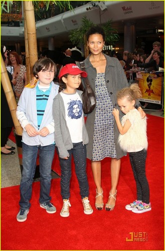  Thandie Newton: 'Kung Fu Panda 2' Premiere with the Kids!