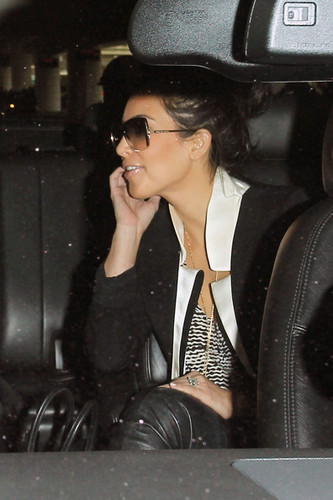  Kim Kardashian at LAX