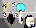 Chalk =D - penguins-of-madagascar fan art