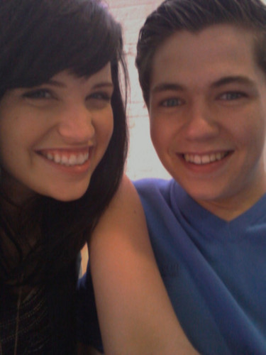Damian and Lindsay from The Glee Project