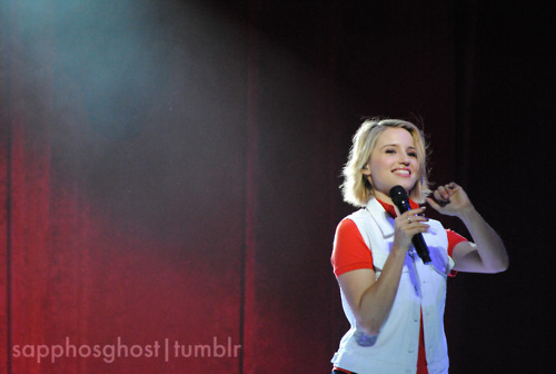 Dianna Agron | Boston Glee Live 