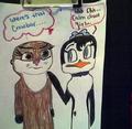 Don't piss off Marlene... - penguins-of-madagascar fan art
