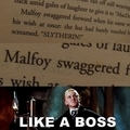 Draco- Like a Boss - harry-potter-vs-twilight photo