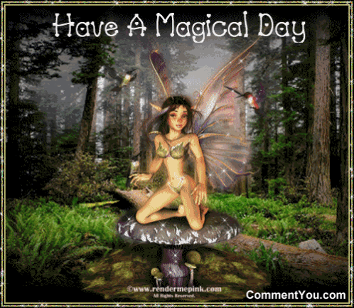Have a magical day Frances :)