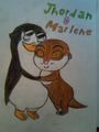 Jhoman(Me)&Marlene Hugging Each Other (From Ancsa13) - penguins-of-madagascar fan art