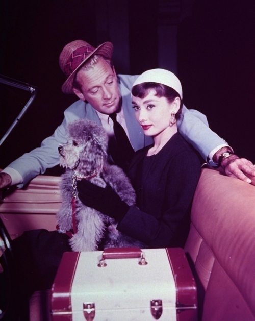 Audrey Hepburn with William Holden Sabrina 1954