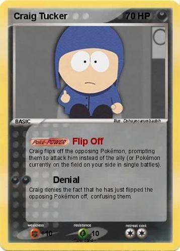 Craig Pokémon Card