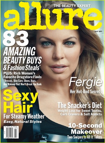  Fergie Covers 'Allure' July 2011