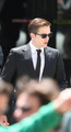HQ photos of Robert Pattinson on the Cosmopolis set today - twilight-series photo