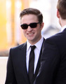 HQ photos of Robert Pattinson on the Cosmopolis set today - twilight-series photo
