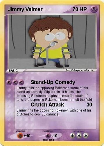 Jimmy Pokémon Card
