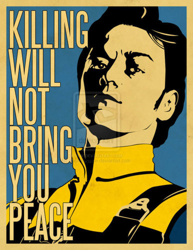  Killing Will Not Bring Ты Peace