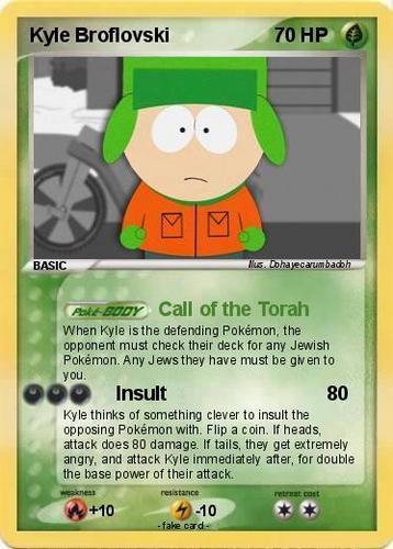 Kyle Pokémon Card