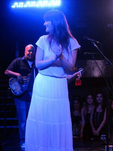 Leighton performing at The Troubadour