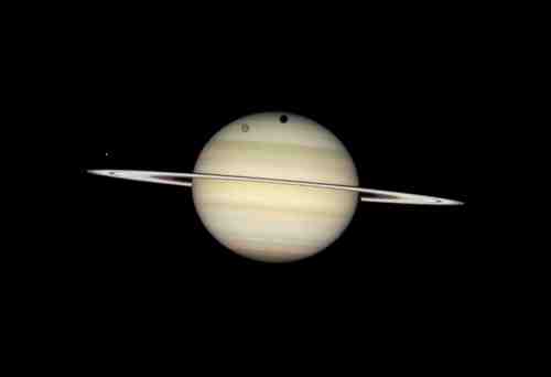 Saturn Moon Transits March 2009