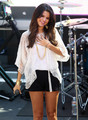 Selena Gomez Performing A Free Concert At Santa Monica Place - selena-gomez photo