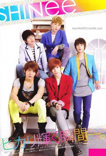  Shinee in japanese magazine!