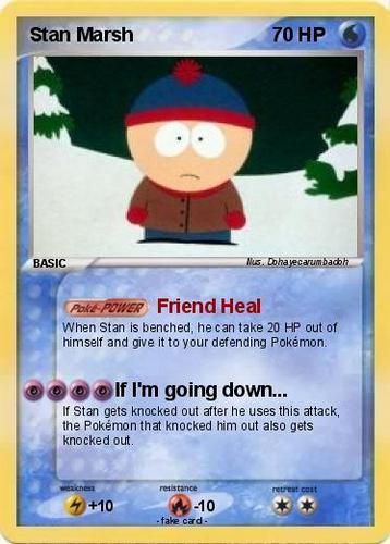 Stan Pokémon Card