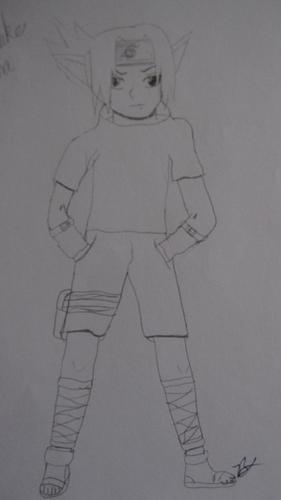  sasuke drawing